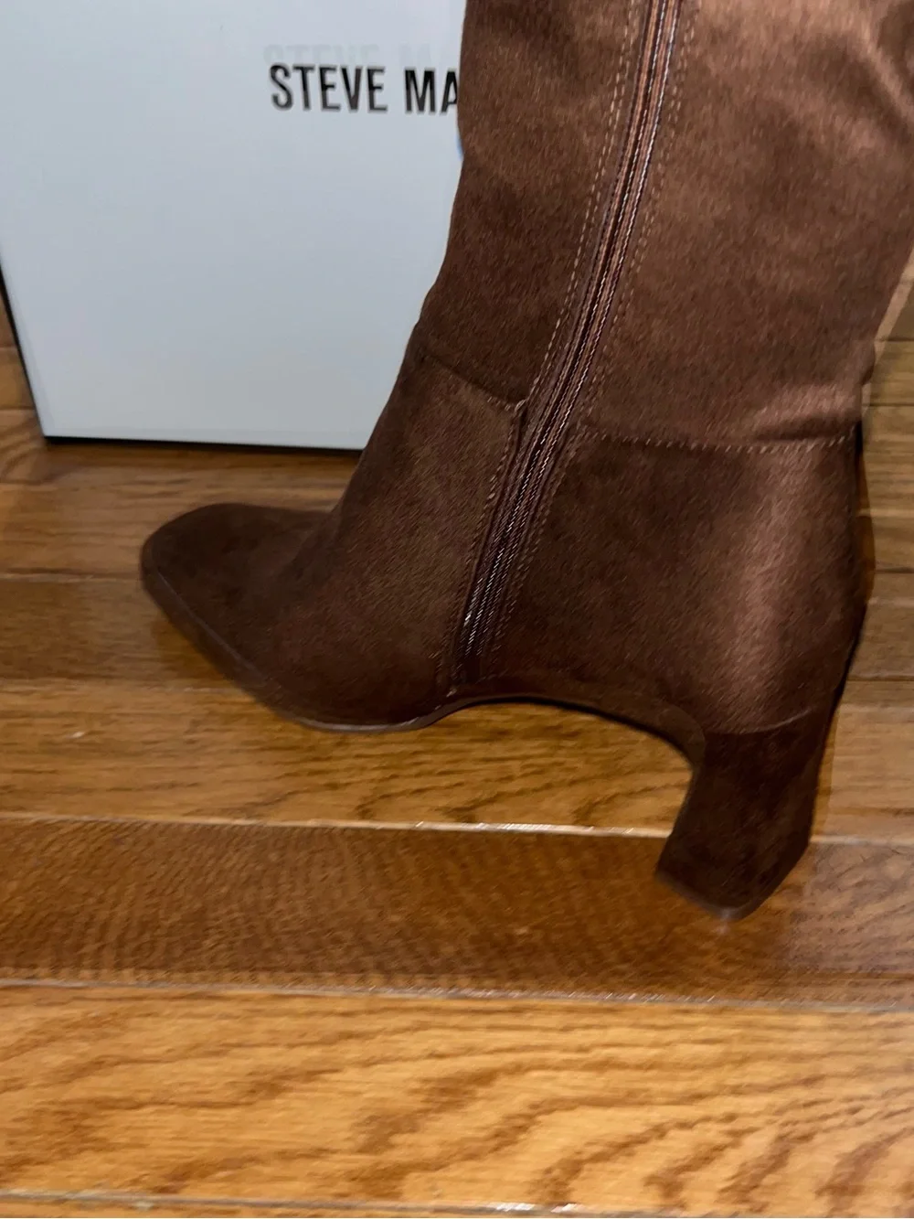 Steve Madden Hunny Knee High Boots Brown Women’s Size 8 Regular Calf